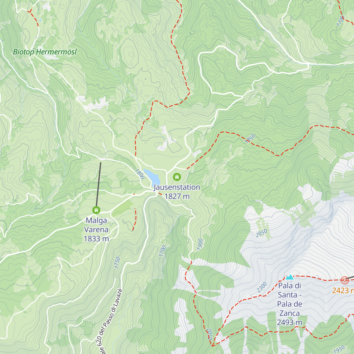 Jausenstation map
