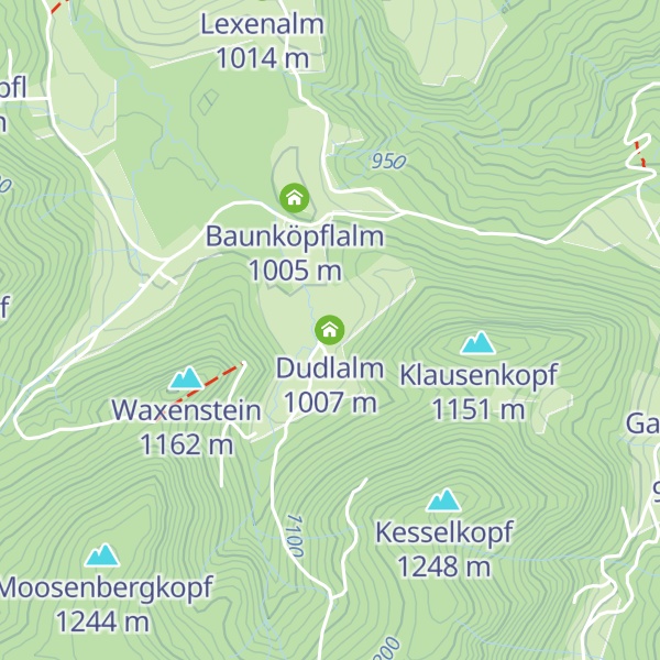 Map of Dudlalm