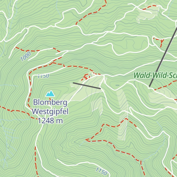 Map of Sauersberger Alm