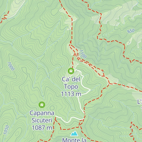 Map of Ca' del Topo