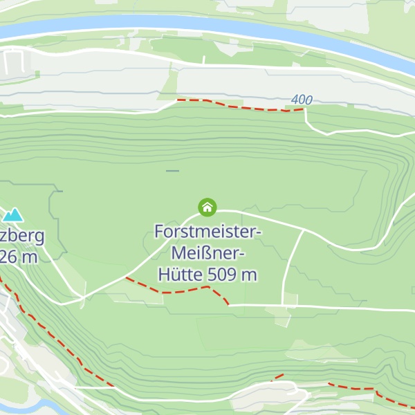Map of Forstmeister-Meißner-Hütte