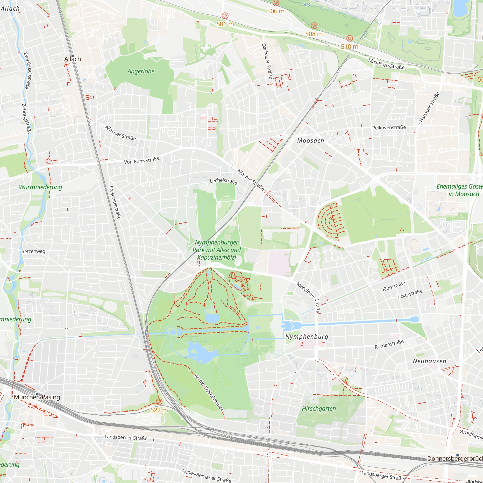 Zur Waldhütte map