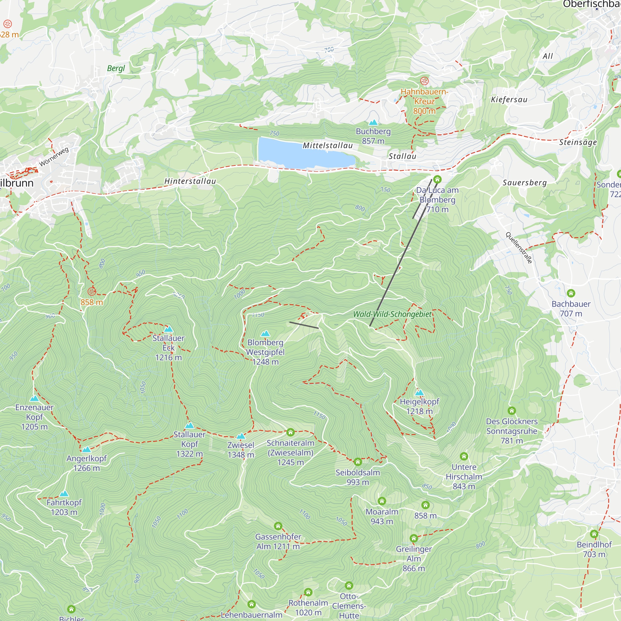 Blomberg-Kapelle map