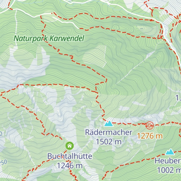 Map of Hochmahdkopf