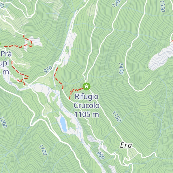 Map of Rifugio Crucolo