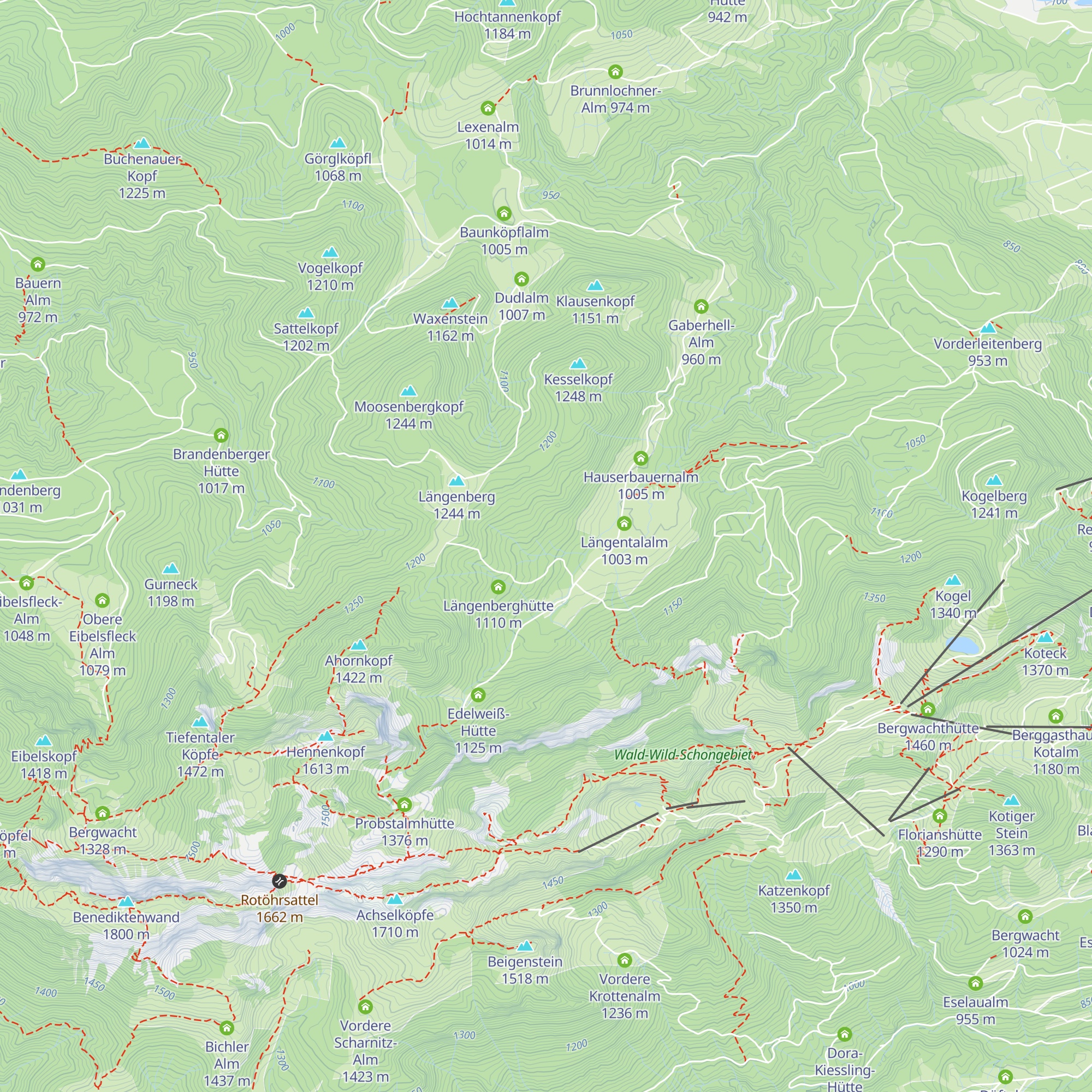 Almrauschhütte map