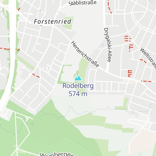 Map of Rodelberg