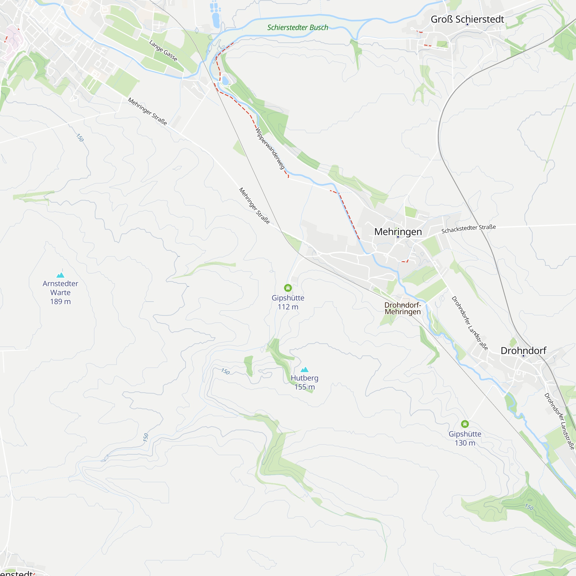 Gipshütte map
