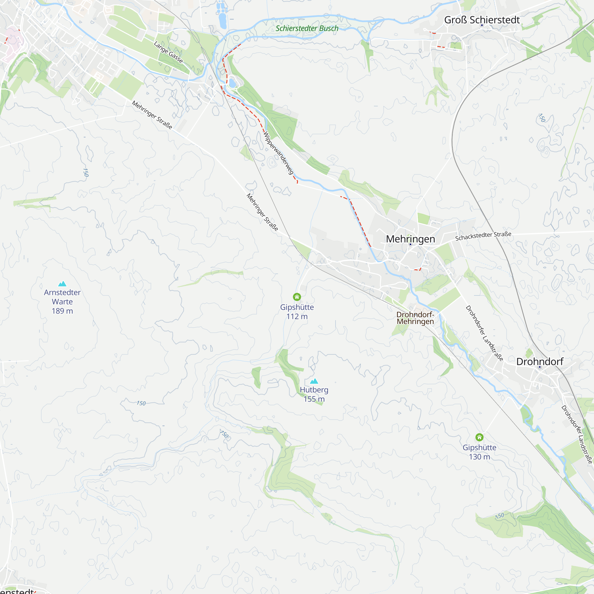 Gipshütte map