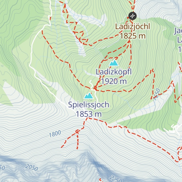 Map of Falkenhütte