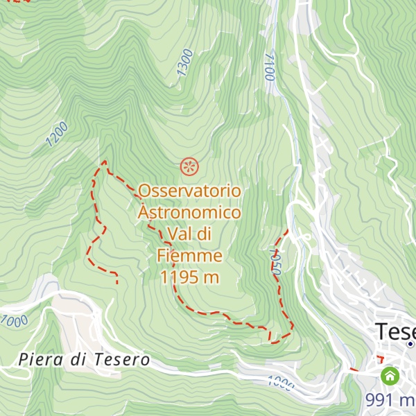 Map of Agritur Zanon
