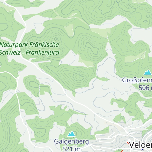 Map of Schwarzenberg