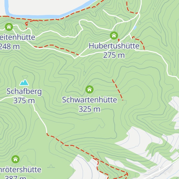 Map of Schwartenhütte