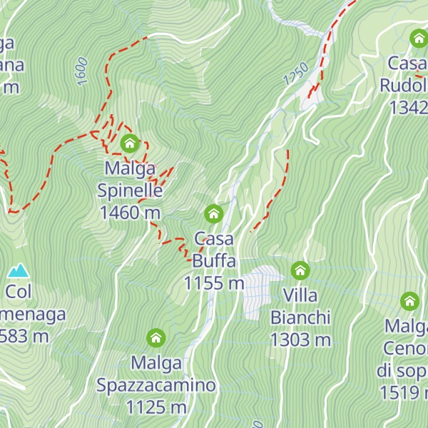 Map of Casa Buffa