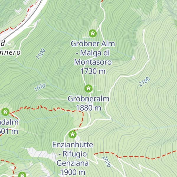 Map of Gröbneralm