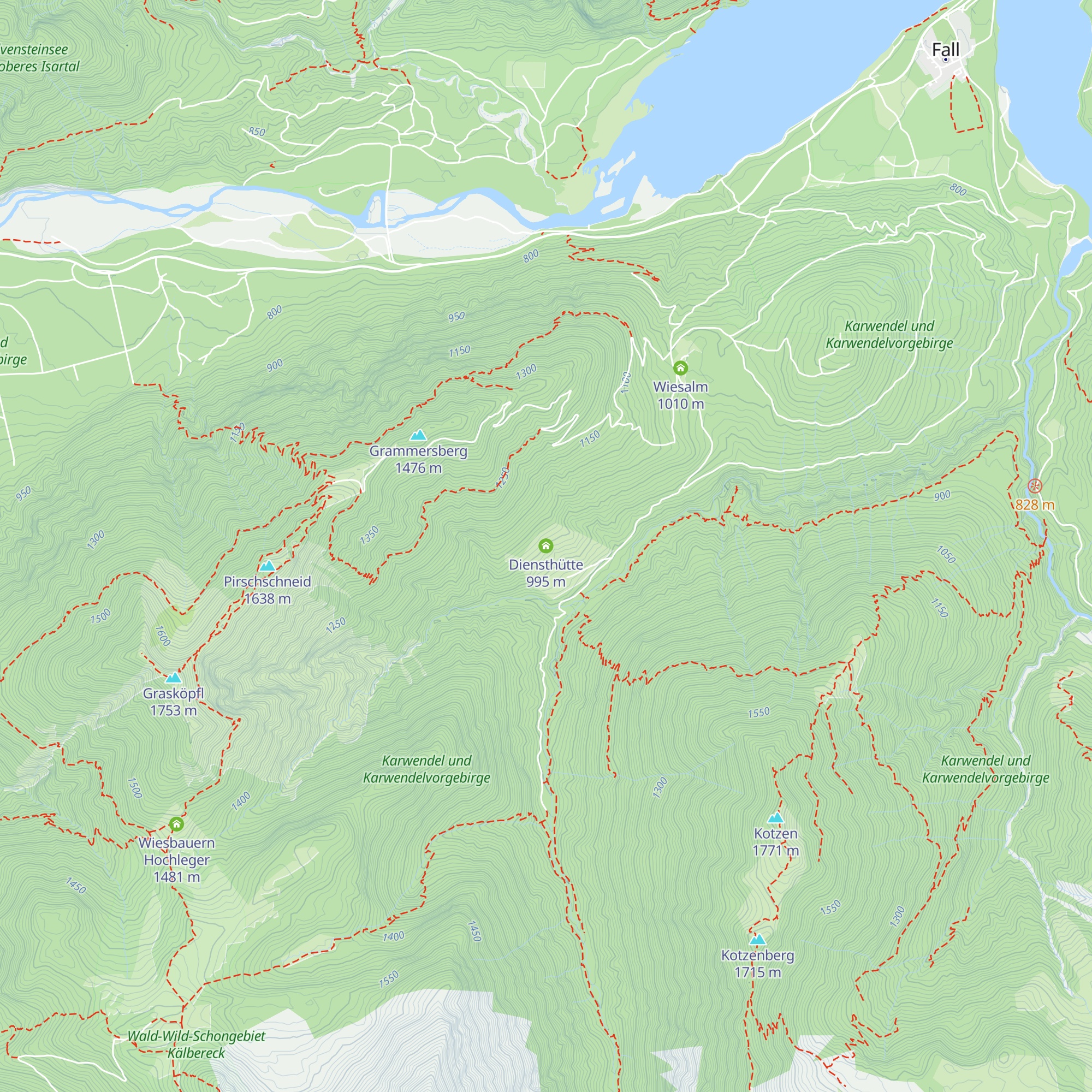 Diensthütte map