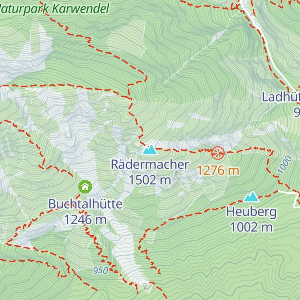 Map of Rädermacher