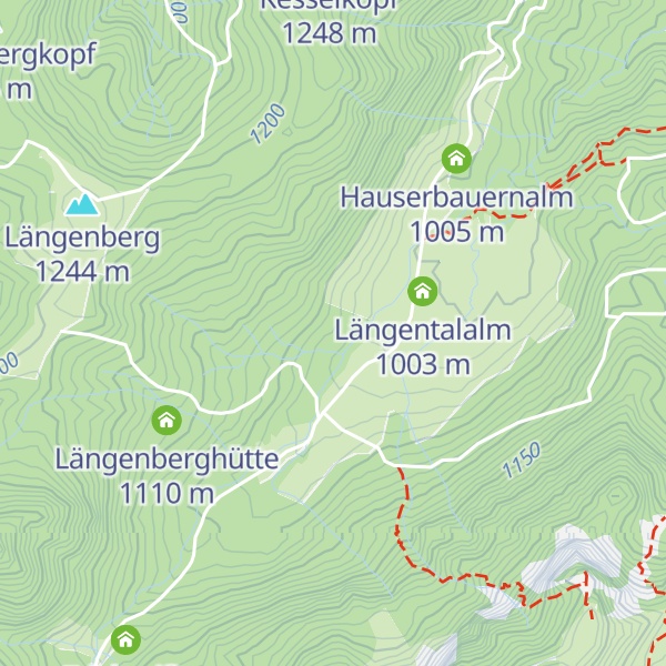 Map of Freisinger Hütte