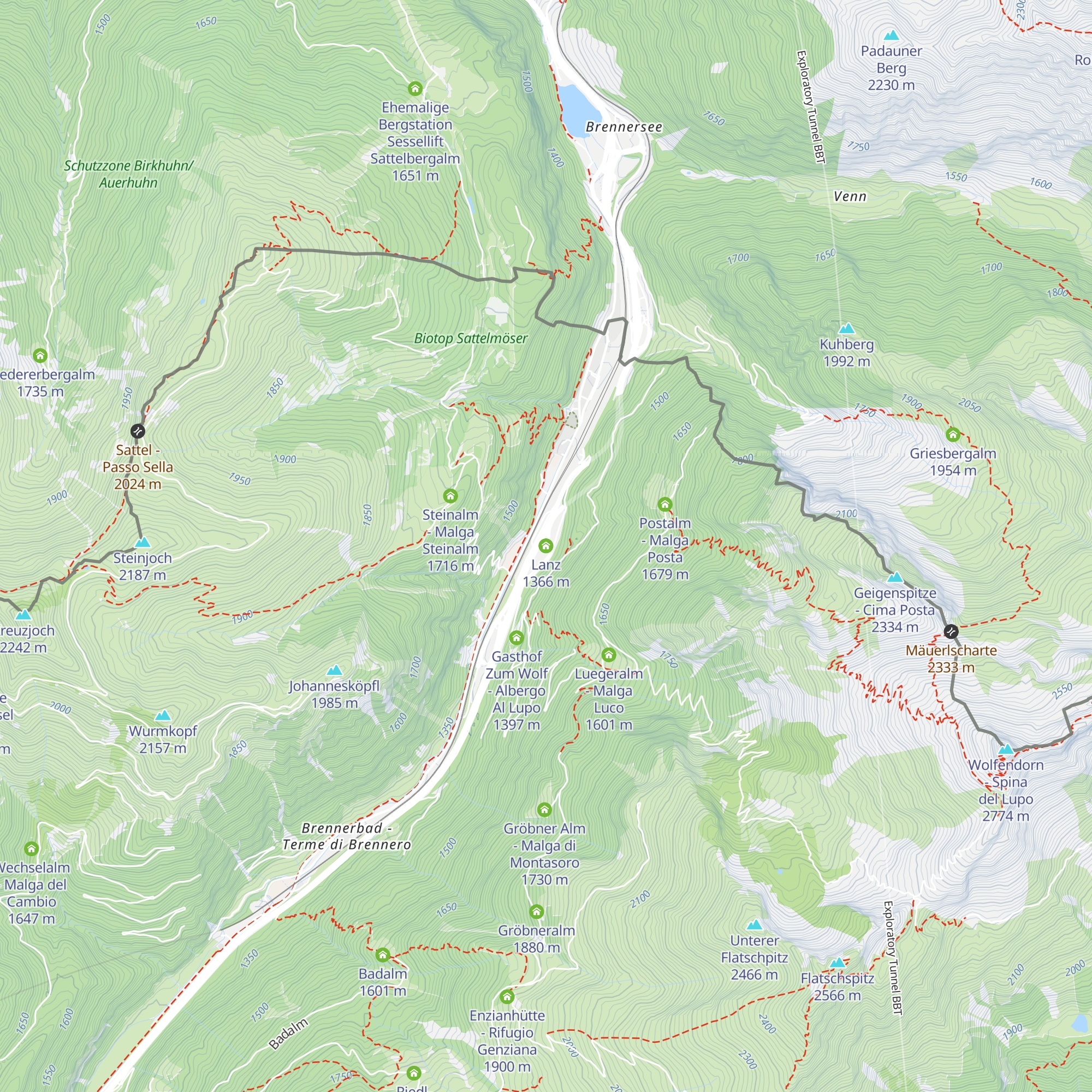Lanz map