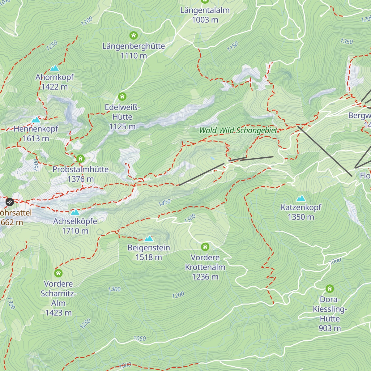 Feicht-Hütte map