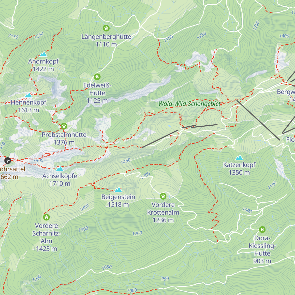Feicht-Hütte map