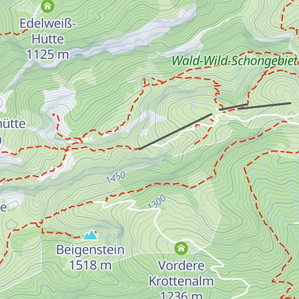 Map of Feicht-Hütte