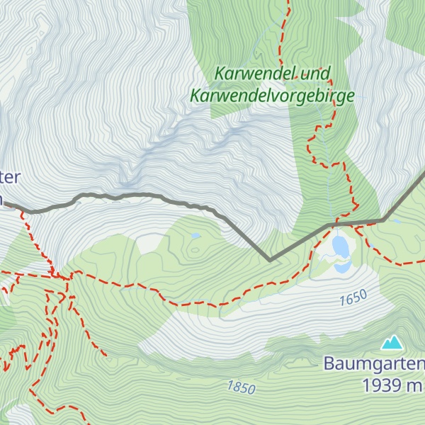 Map of Westl.Torjoch