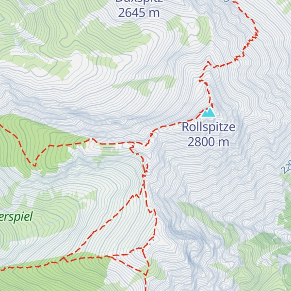 Map of Amthorspitze