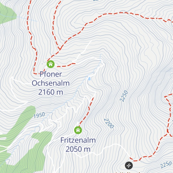 Map of Frontalalm