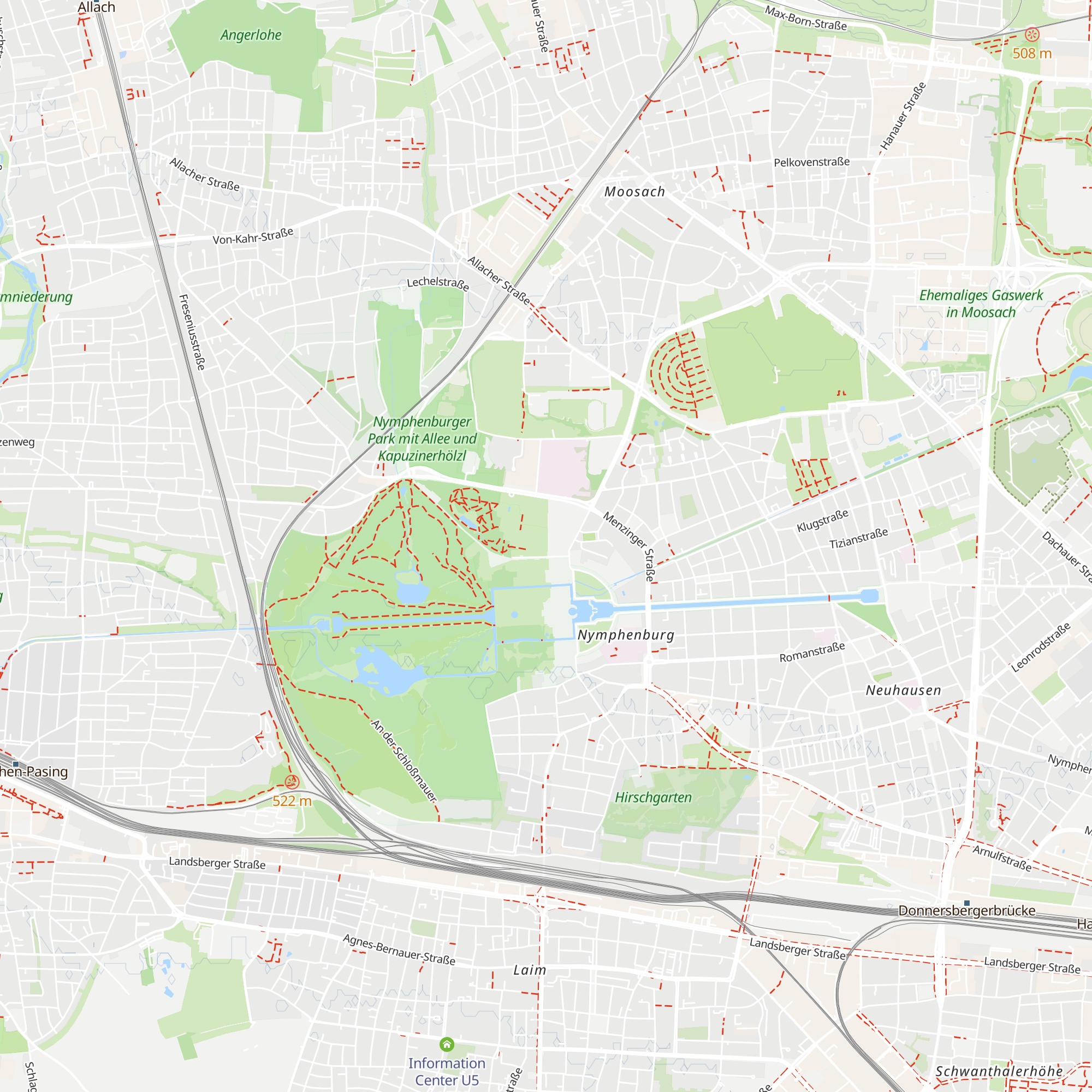 Pfefferhütte map