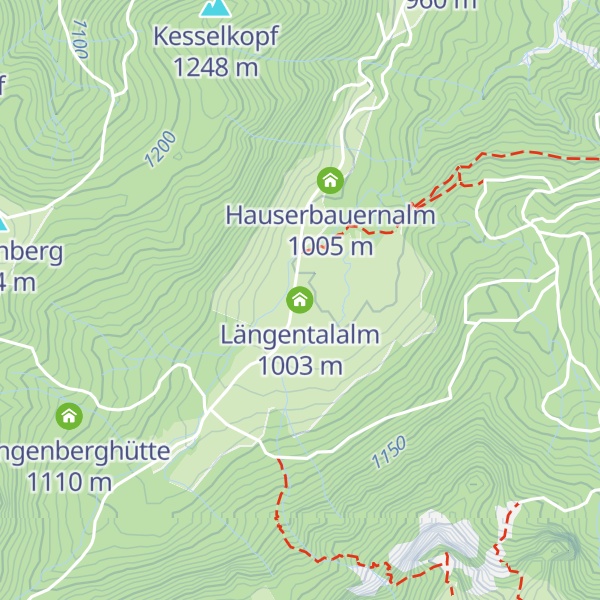 Map of Längentalalm