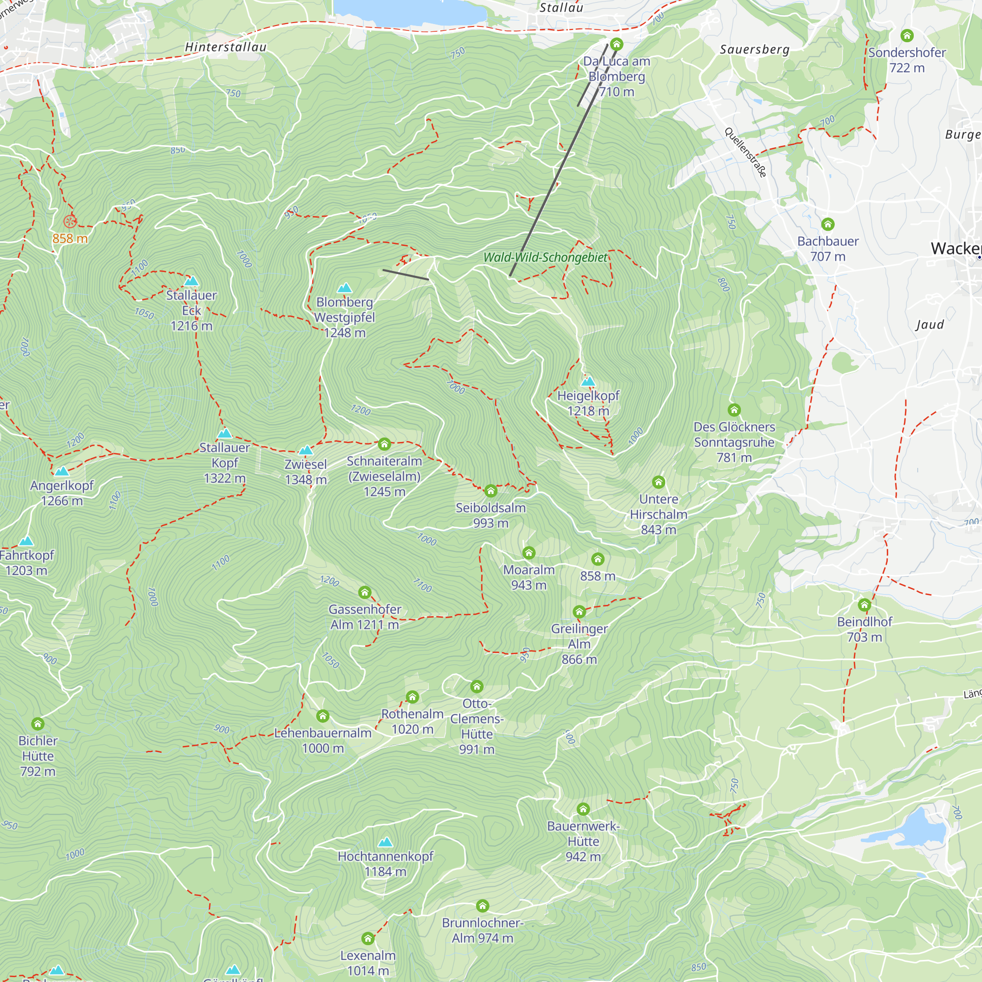 Seiboldsalm map