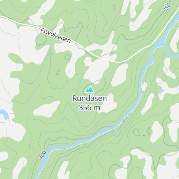 Map of Rundåsen