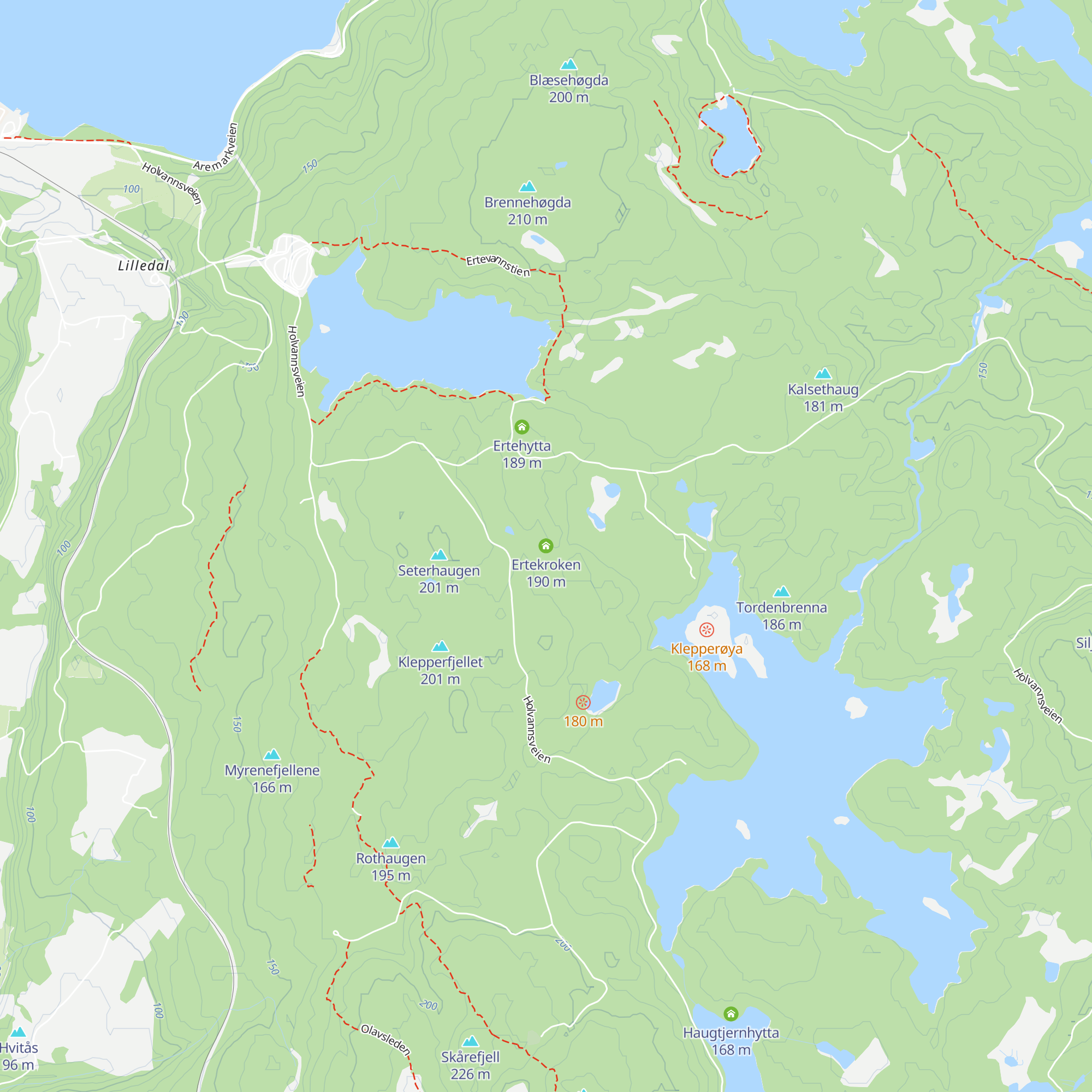 Ertekroken map