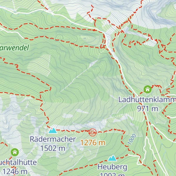 Map of Lärchberg