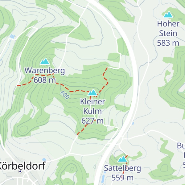 Map of Kleiner Kulm