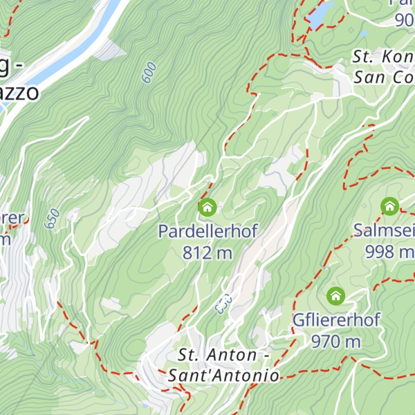 Map of Pardellerhof