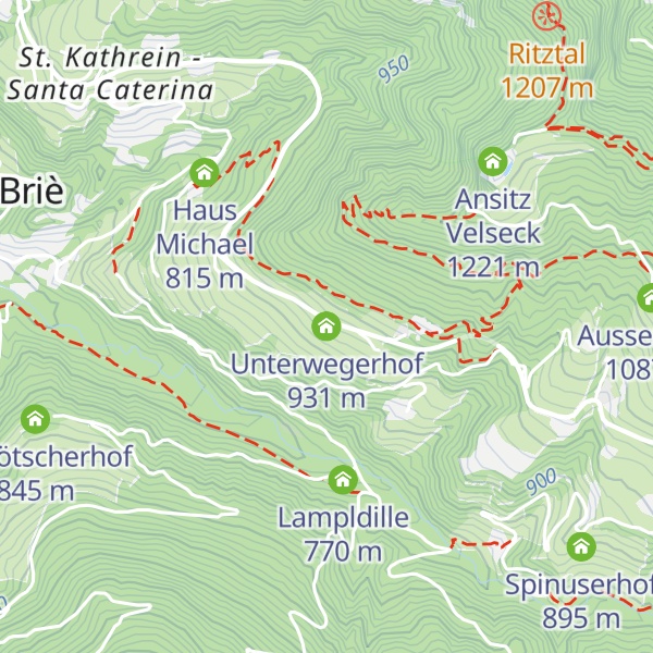 Map of Unterwegerhof