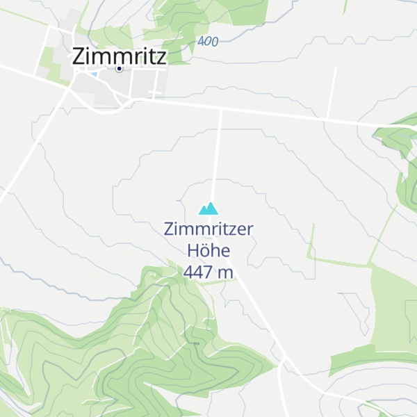 Map of Zimmritzer Höhe