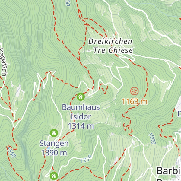 Map of Briol - Haupthaus
