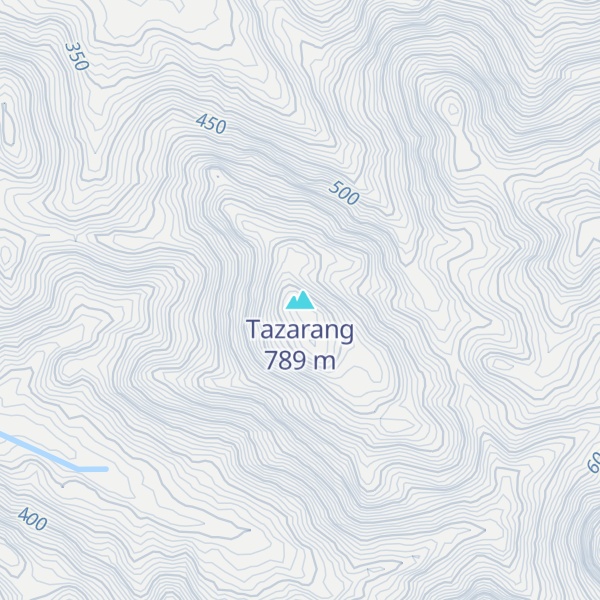 Map of Tazarang