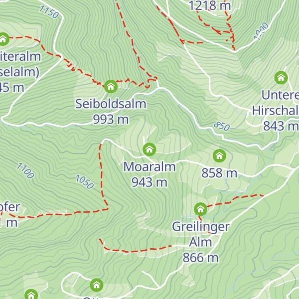 Map of Moaralm