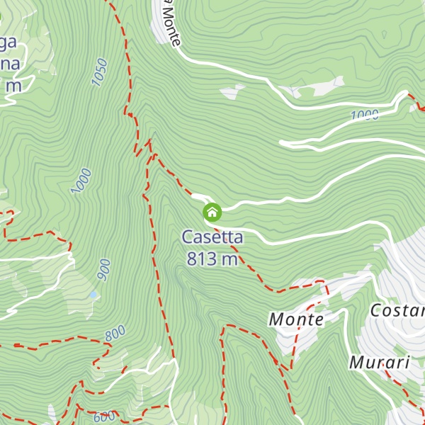 Map of Casetta