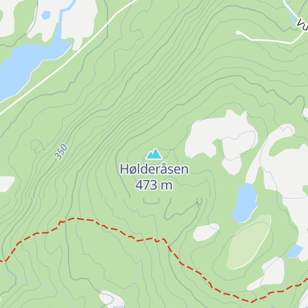 Map of Hølderåsen