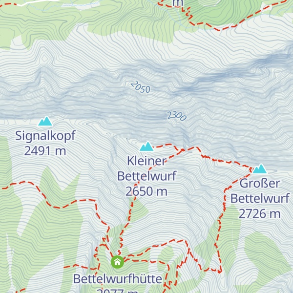 Map of Kleiner Bettelwurf