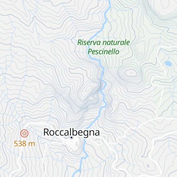 Map of Poggio Piantuma