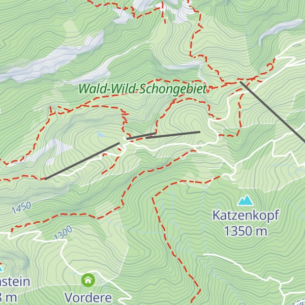 Map of Latschenkopfhütte