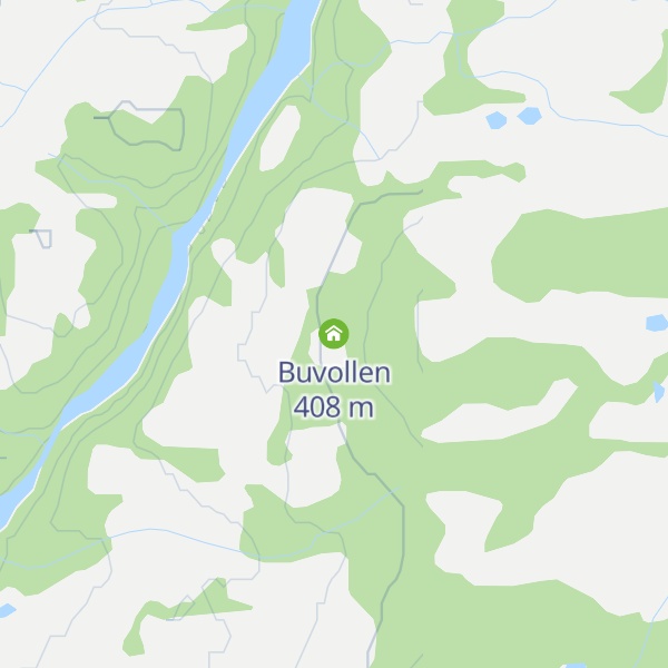 Map of Buvollen