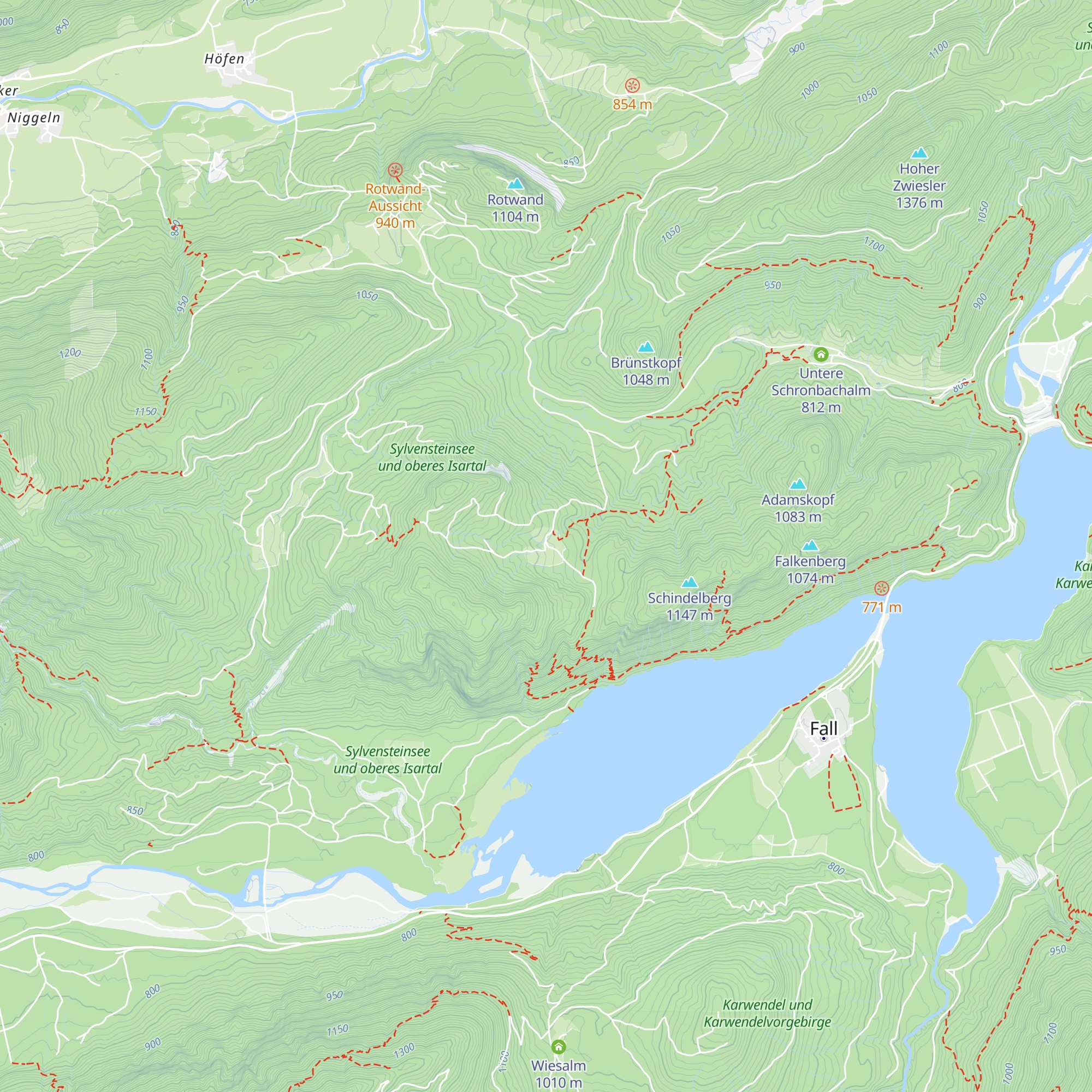 Niedersalm map