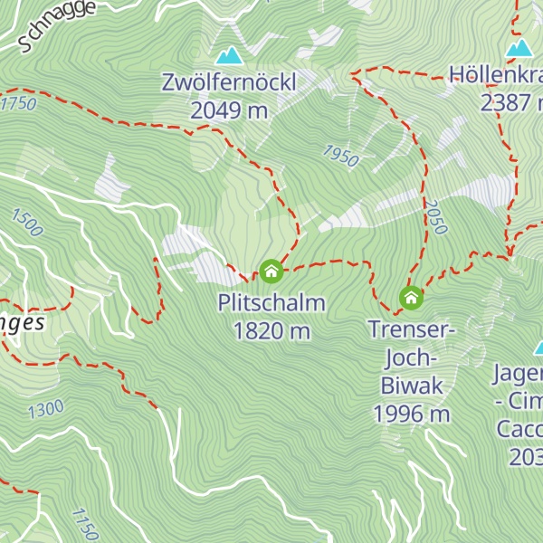 Map of Plitschalm